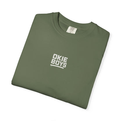Okie Boys Graphic T-Shirt — 'OKIE BOYS' Front & Back Casual Tee