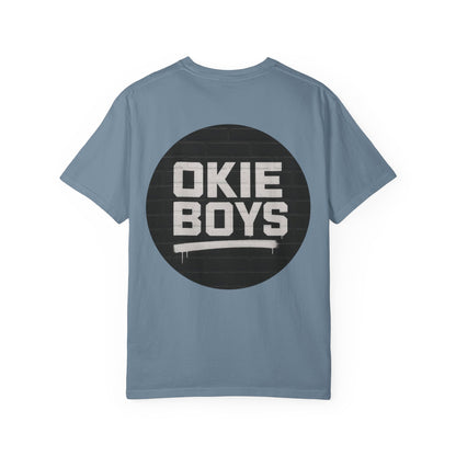 Okie Boys Graphic T-Shirt — Retro Round Logo Tee