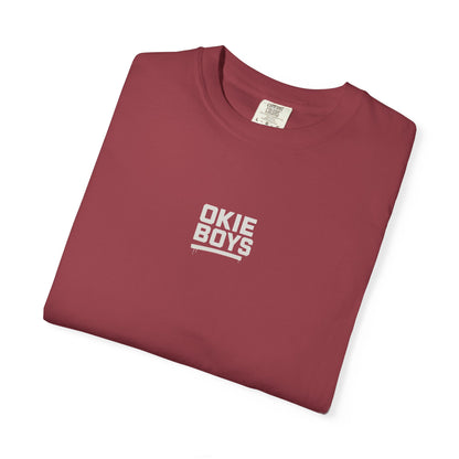 Okie Boys Graphic T-Shirt — 'OKIE BOYS' Front & Back Casual Tee