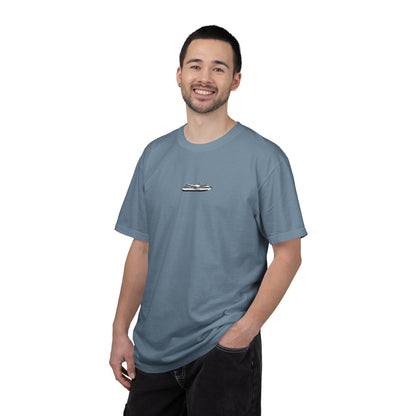 T-Shirt — Minimal Caribbean Islands Map Tee (front jet ski)