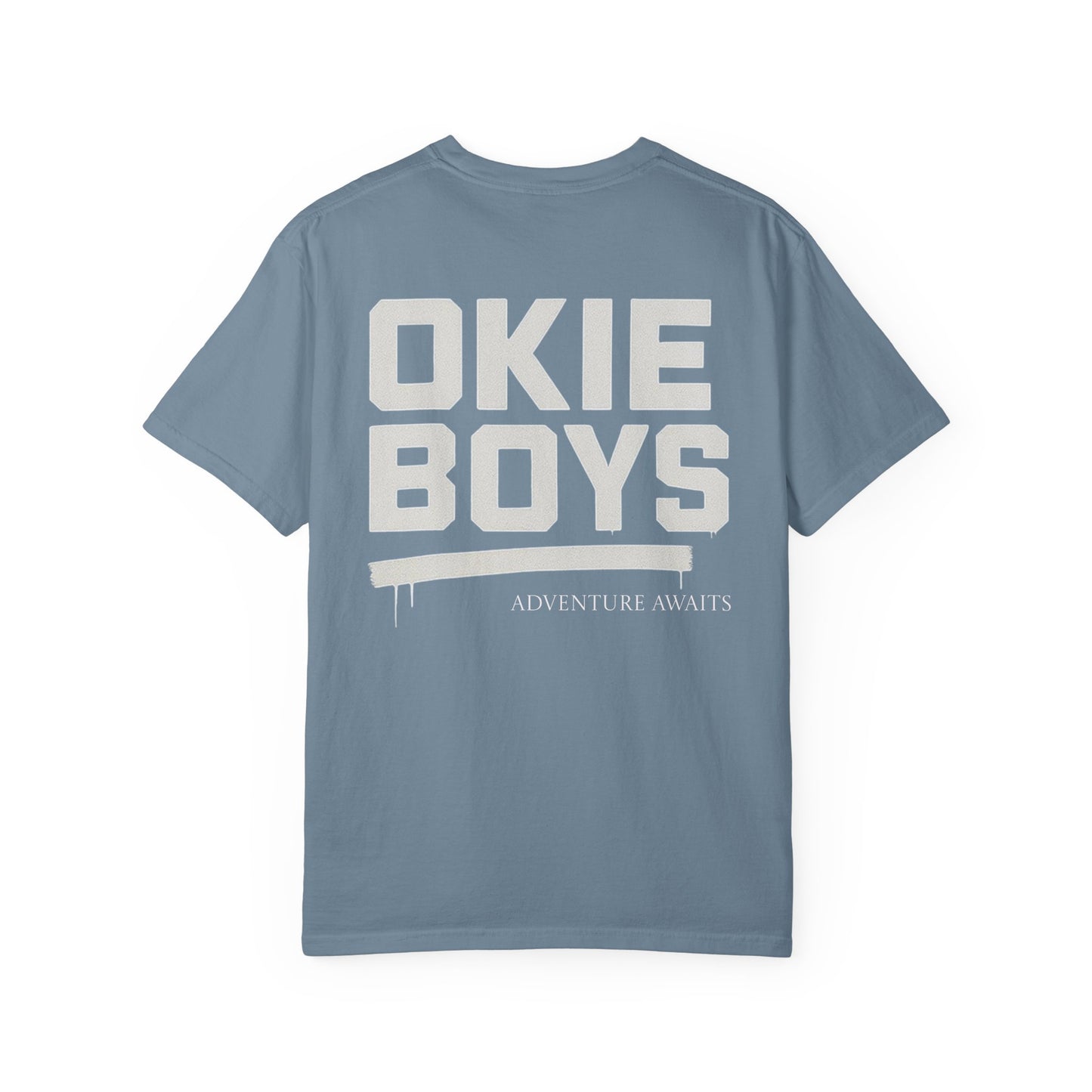 Okie Boys Graphic T-Shirt — 'OKIE BOYS' Front & Back Casual Tee