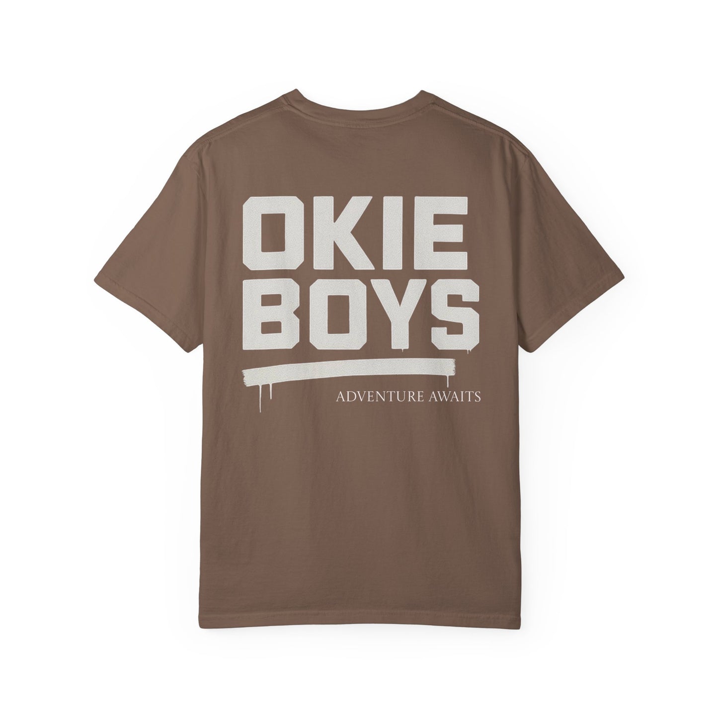 Okie Boys Graphic T-Shirt — 'OKIE BOYS' Front & Back Casual Tee