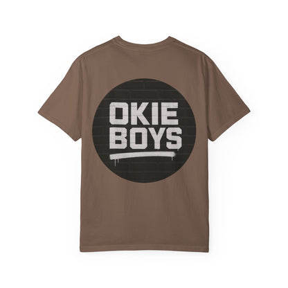 Okie Boys Graphic T-Shirt — Retro Round Logo Tee