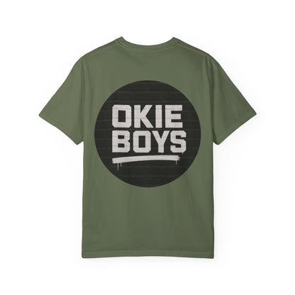 Okie Boys Graphic T-Shirt — Retro Round Logo Tee