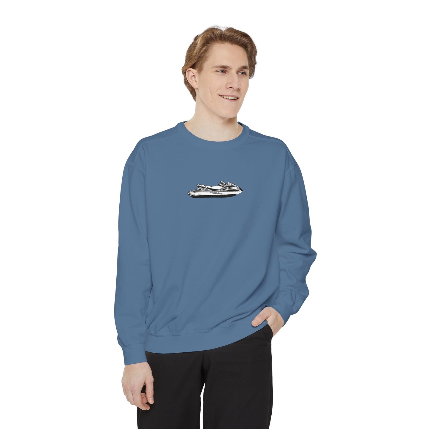 Okie Boys Graphic Sweatshirt — Vintage Distressed Logo Crewneck