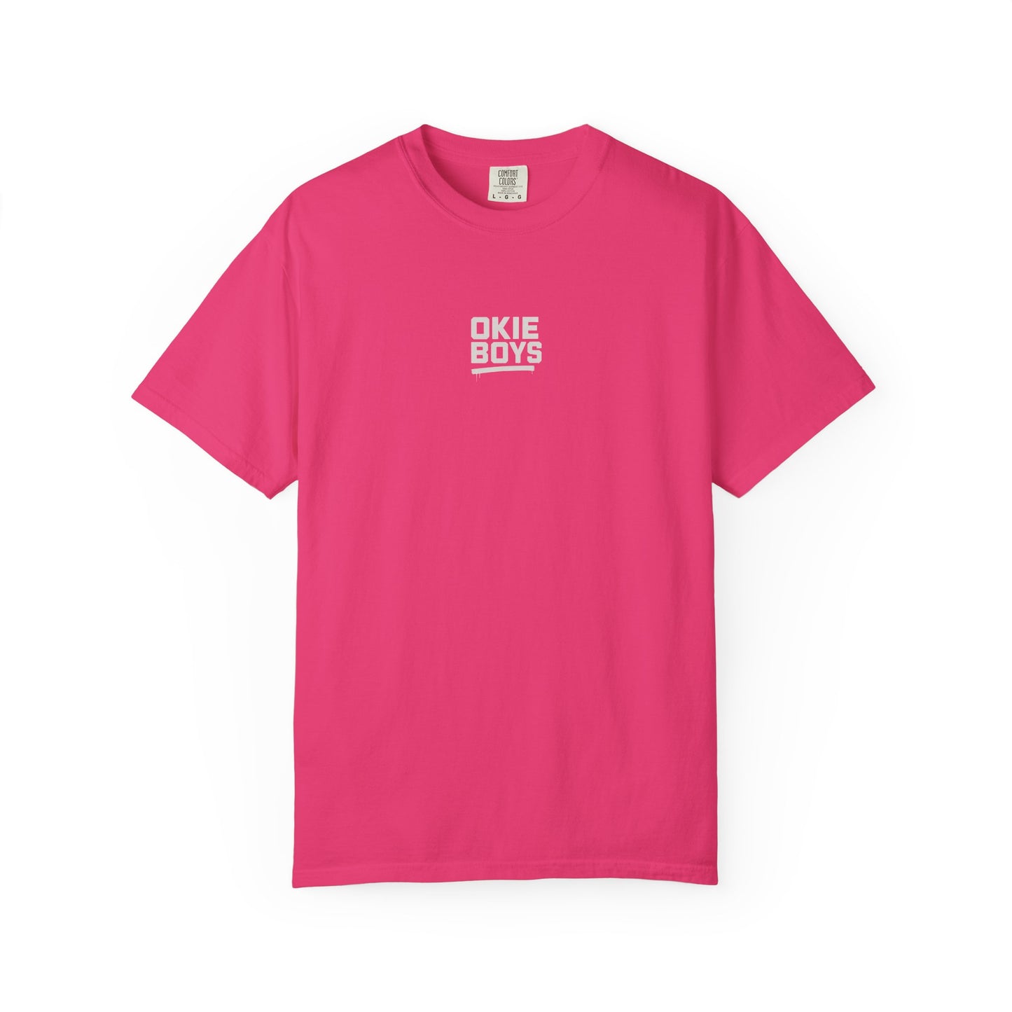 Okie Boys Graphic T-Shirt — 'OKIE BOYS' Front & Back Casual Tee