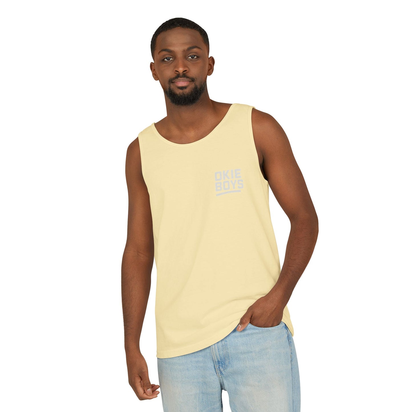 Puerto Rico USA Flag Palm Tank Top – Beach Vibe