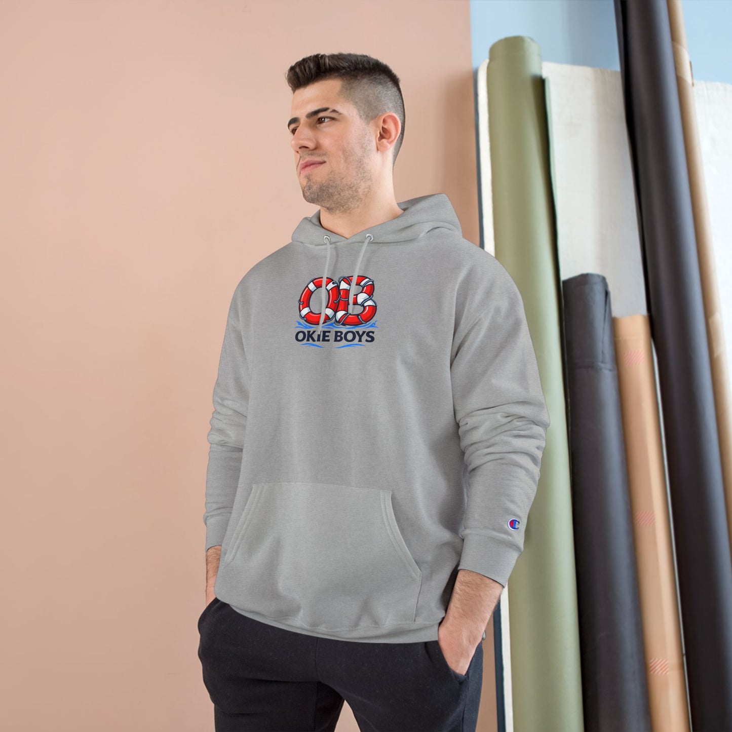 Okie Boys "OB" Lifebuoy Hoodie - Nautical Champion Pullover