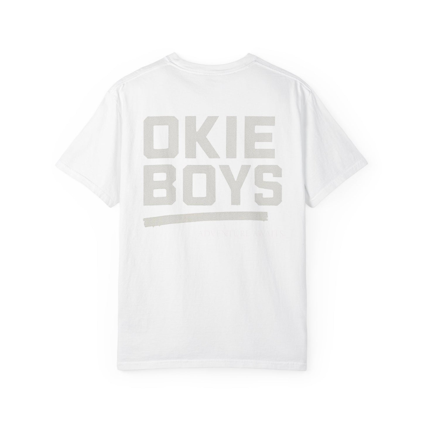 Okie Boys Graphic T-Shirt — 'OKIE BOYS' Front & Back Casual Tee