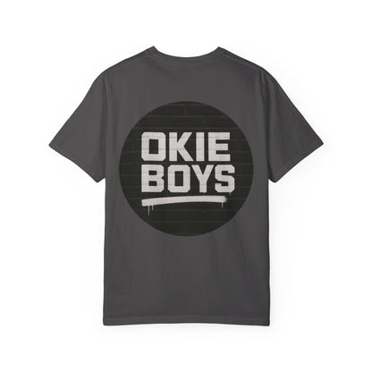 Okie Boys Graphic T-Shirt — Retro Round Logo Tee