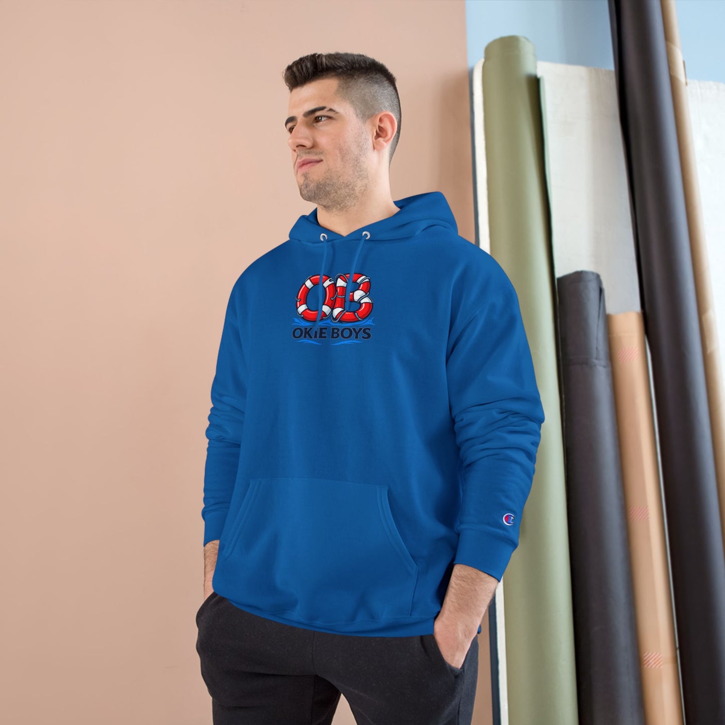 Okie Boys "OB" Lifebuoy Hoodie - Nautical Champion Pullover