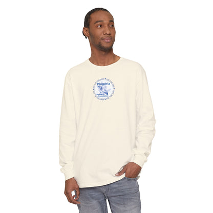 Progeria Research Foundation Long Sleeve T‑Shirt — For the Children / For the Cure