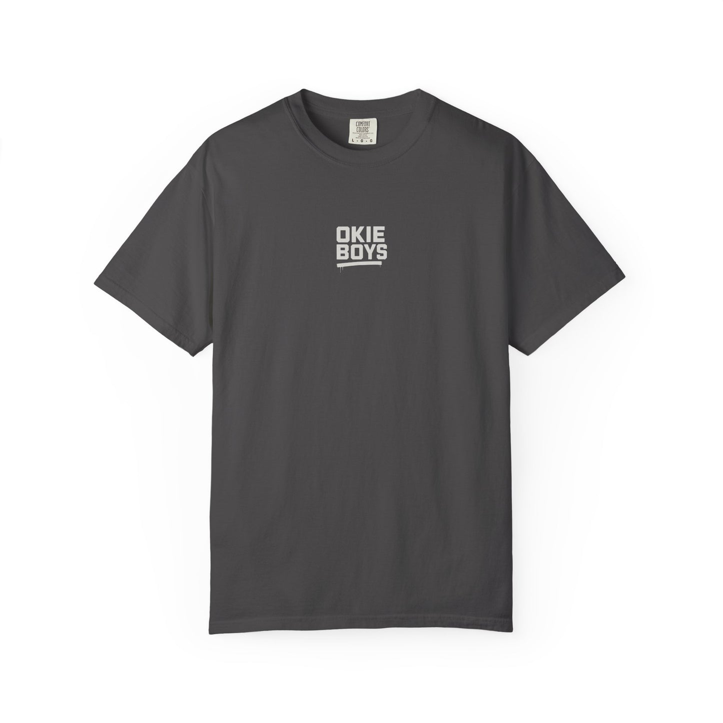 Okie Boys Graphic T-Shirt — 'OKIE BOYS' Front & Back Casual Tee