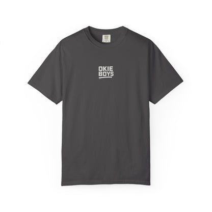 Okie Boys Graphic T-Shirt — 'OKIE BOYS' Front & Back Casual Tee