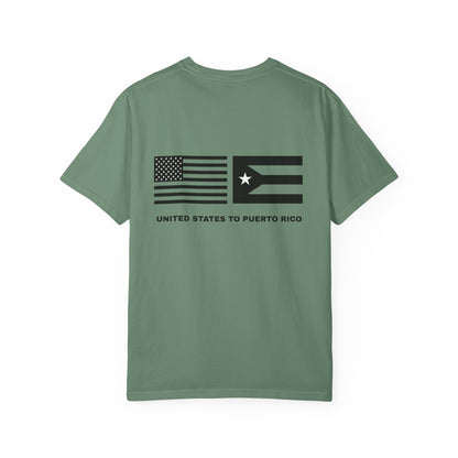 Puerto Rico Flag T-Shirt — United States to Puerto Rico Graphic Tee