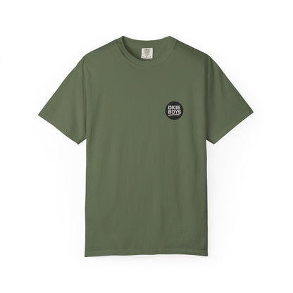 Okie Boys Graphic T-Shirt — Retro Round Logo Tee
