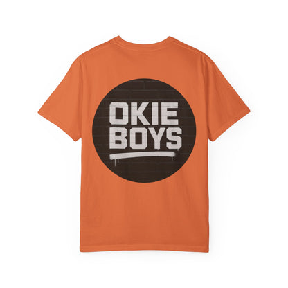 Okie Boys Graphic T-Shirt — Retro Round Logo Tee