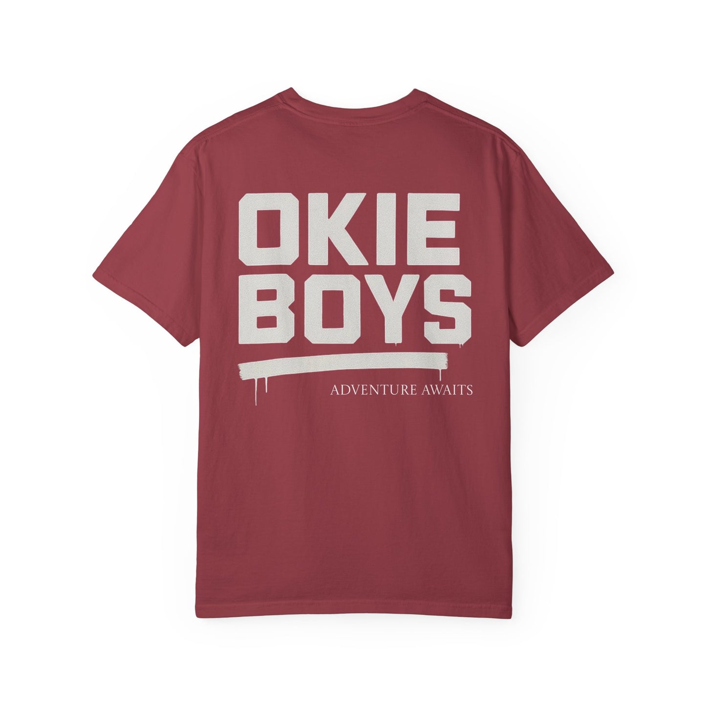Okie Boys Graphic T-Shirt — 'OKIE BOYS' Front & Back Casual Tee